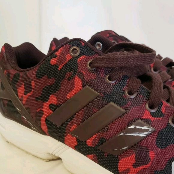 red adidas flux mens